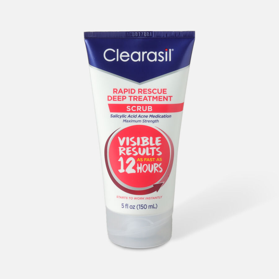 Clearasil Rapid Rescue Deep Treatment Scrub, 5 oz., , large image number 0