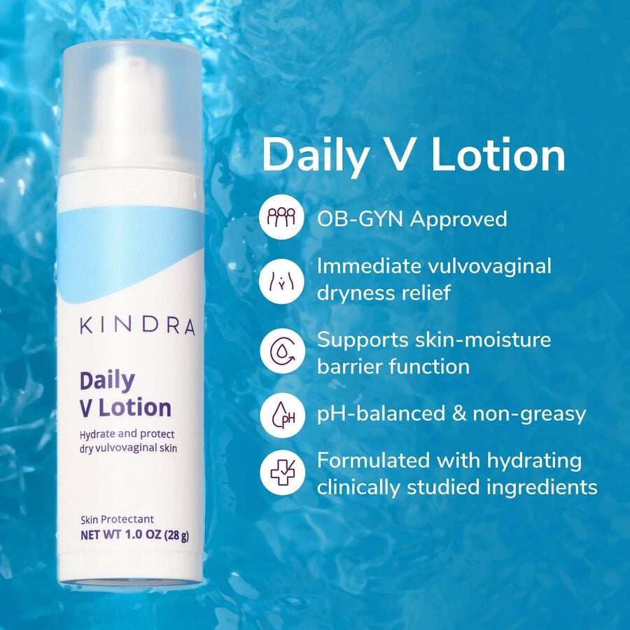 Kindra Daily Vaginal Lotion, 1 oz., , large image number 3