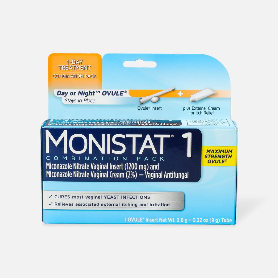 Monistat 1, Cure and Itch Relief, , large image number 0