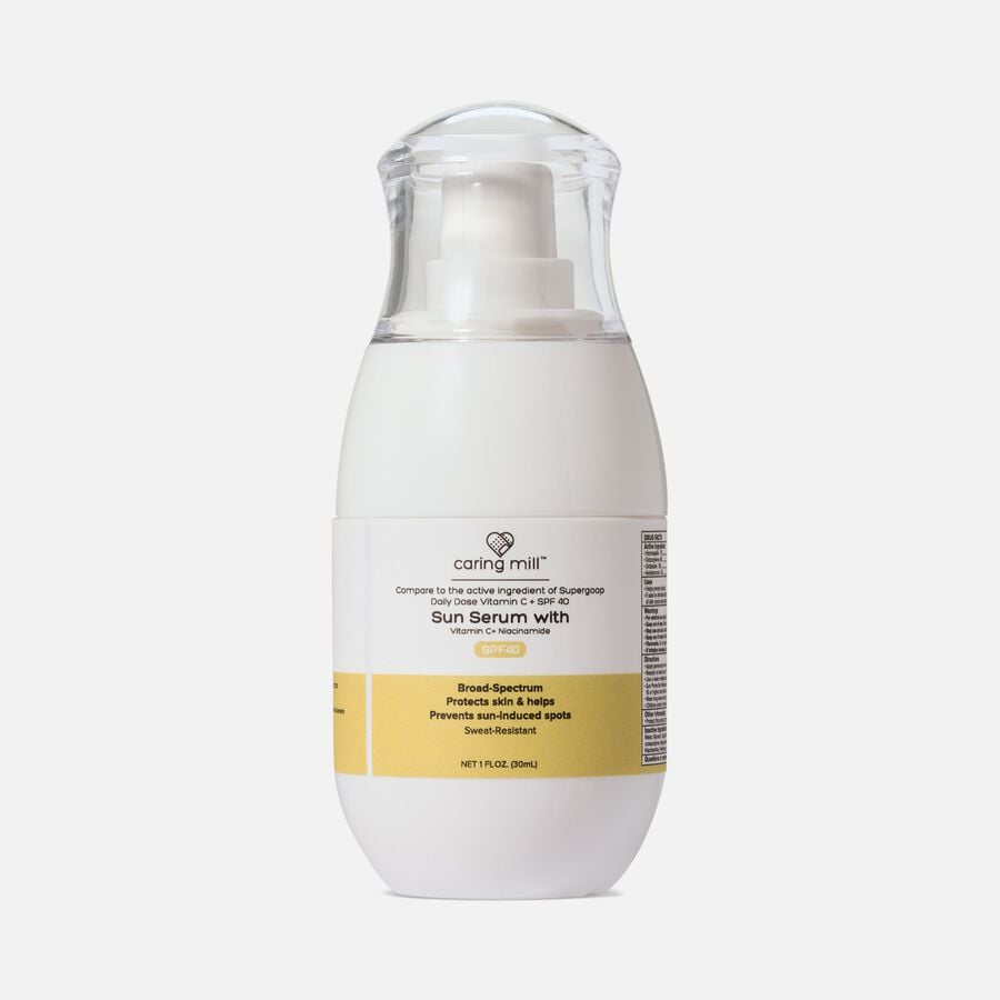 Caring Mill&trade; Sun Serum with Vitamin C, SPF 40, 1 oz, , large image number 0