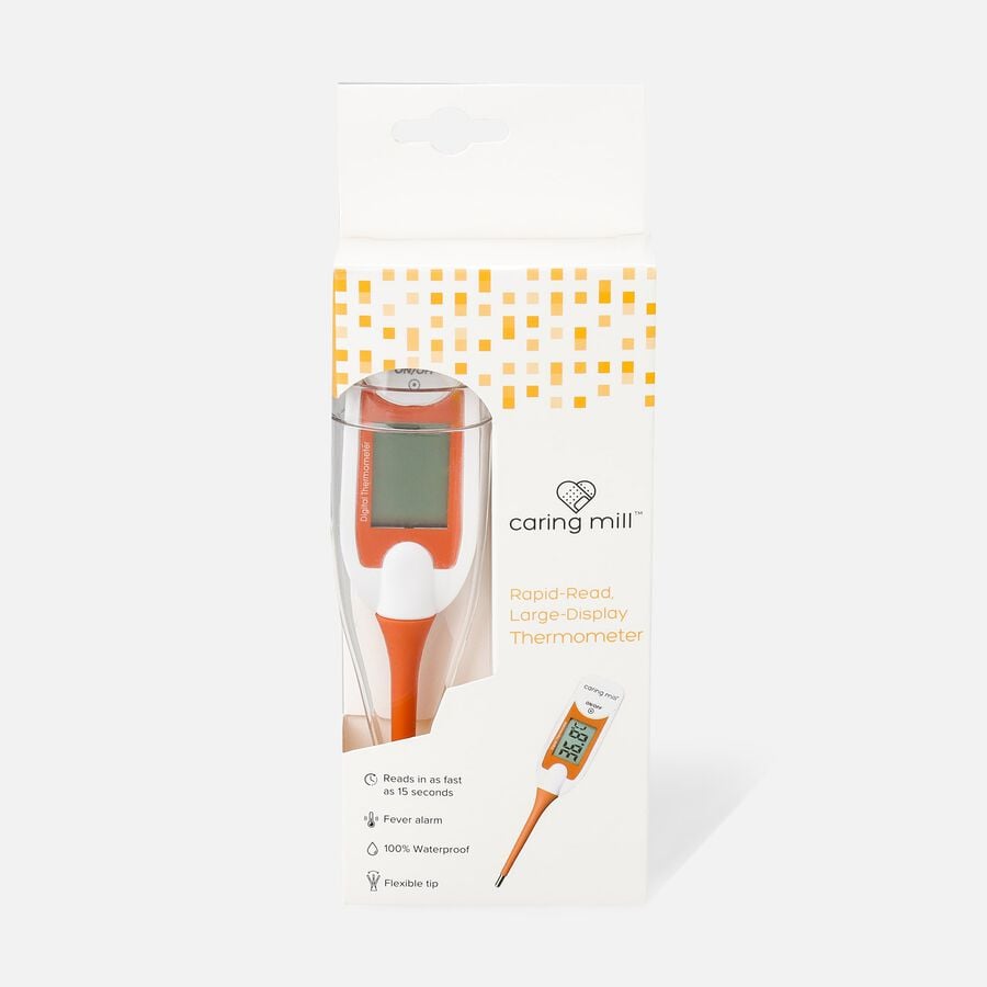 Caring Mill® Rapid Read Large Display Thermometer, , large image number 1