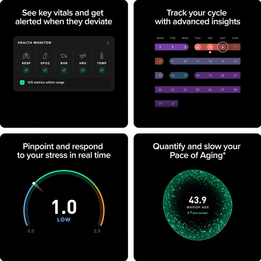 WHOOP Peak Wearable Health & Activity Tracker, , large image number 3