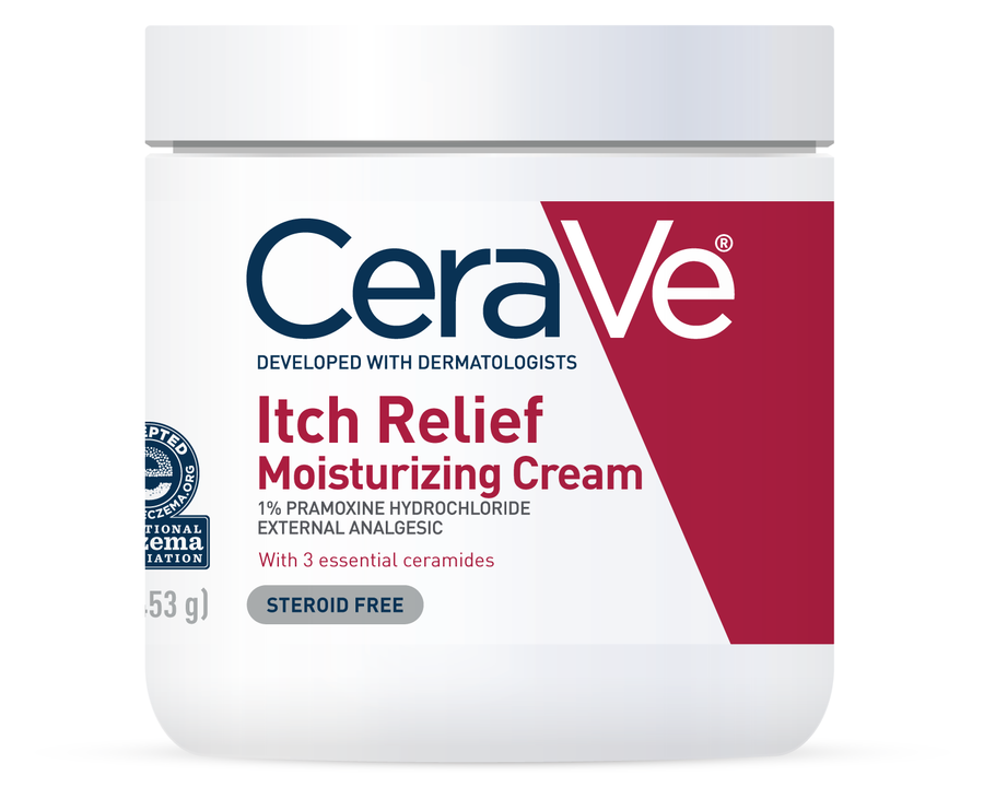 CeraVe Moisturizing Cream for Itch Relief