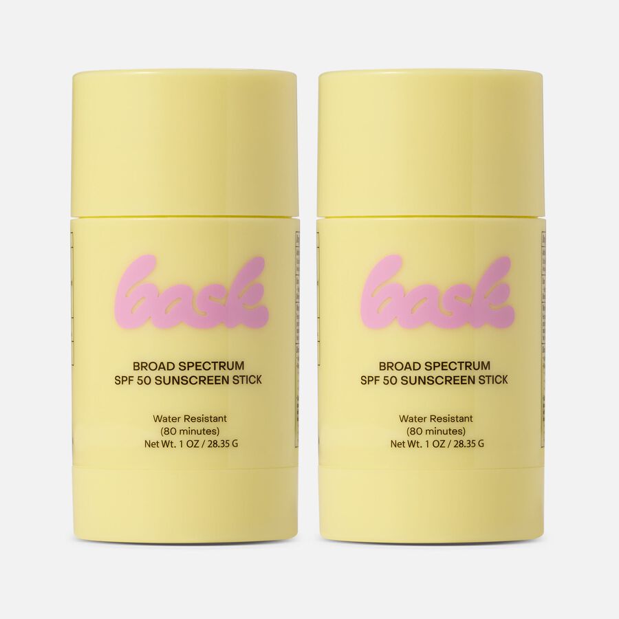 Bask SPF 50 Sunscreen Stick, 1 oz. (2 pack), , large image number 0