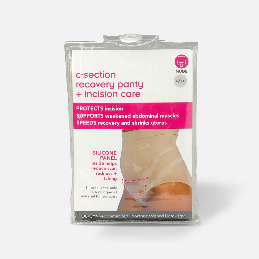 UpSpring C-Section Recovery Panty Plus Incision Care Nude Large/Extra Large, , large image number 0