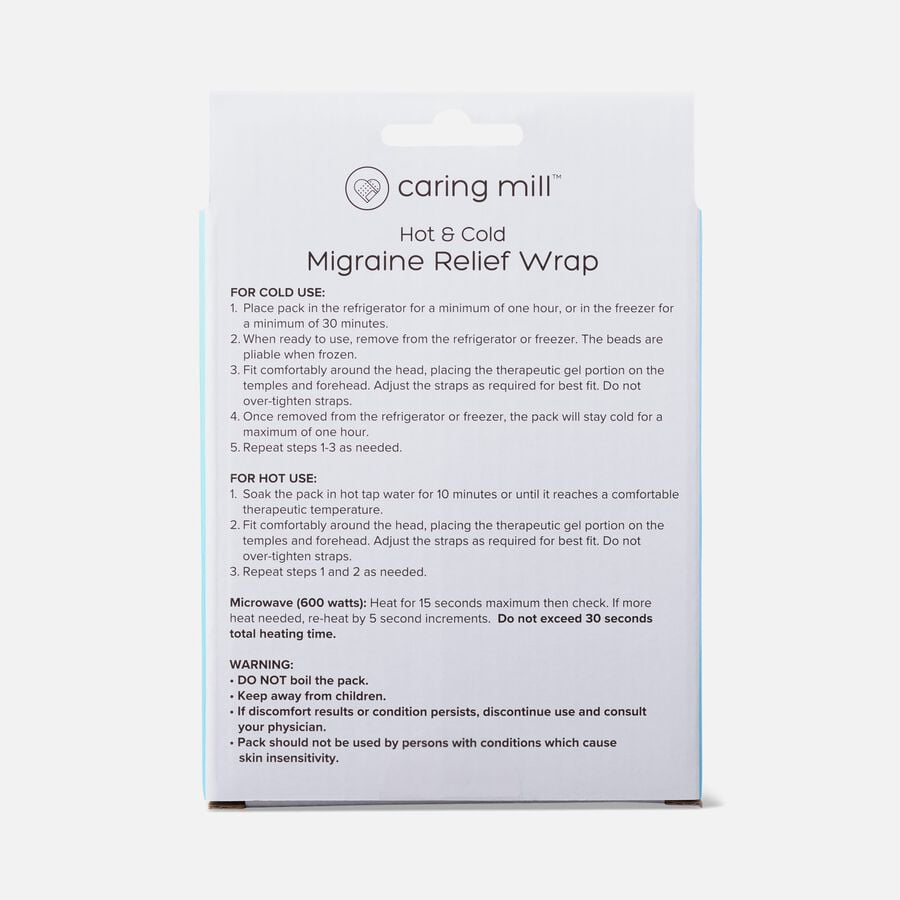 Caring Mill&trade; Hot & Cold Migraine Relief Wrap, , large image number 2
