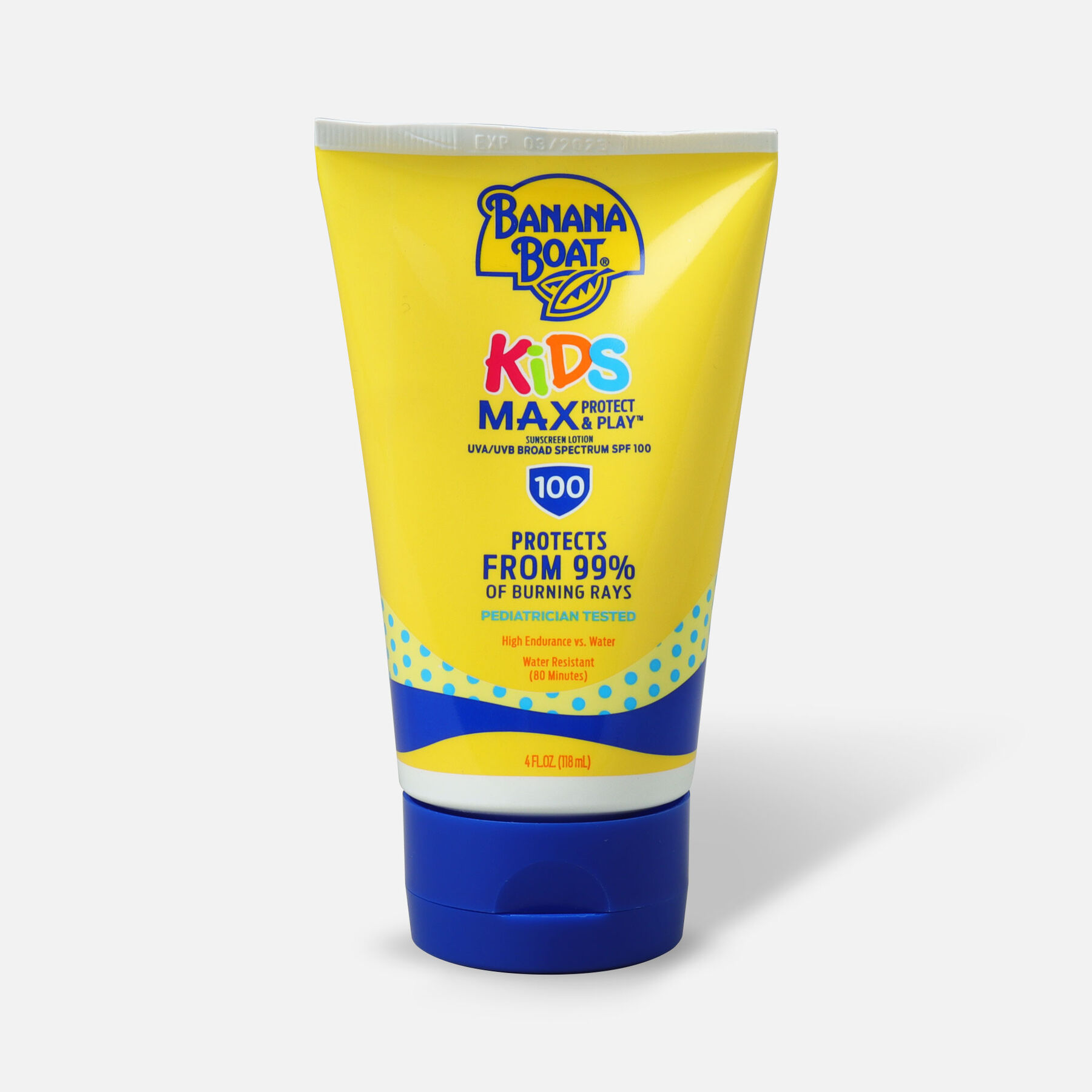 Banana Boat Kids Sunscreen Lotion SPF 100, 4 oz