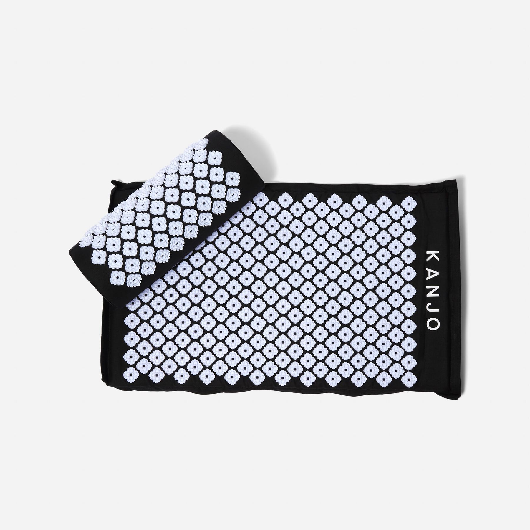 Kanjo Memory Foam Acupressure Mat Set, Onyx