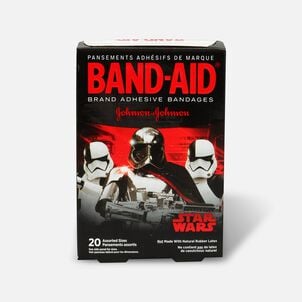 BandAid Adhesive Bandages Star Wars Assorted Sizes 20 ct