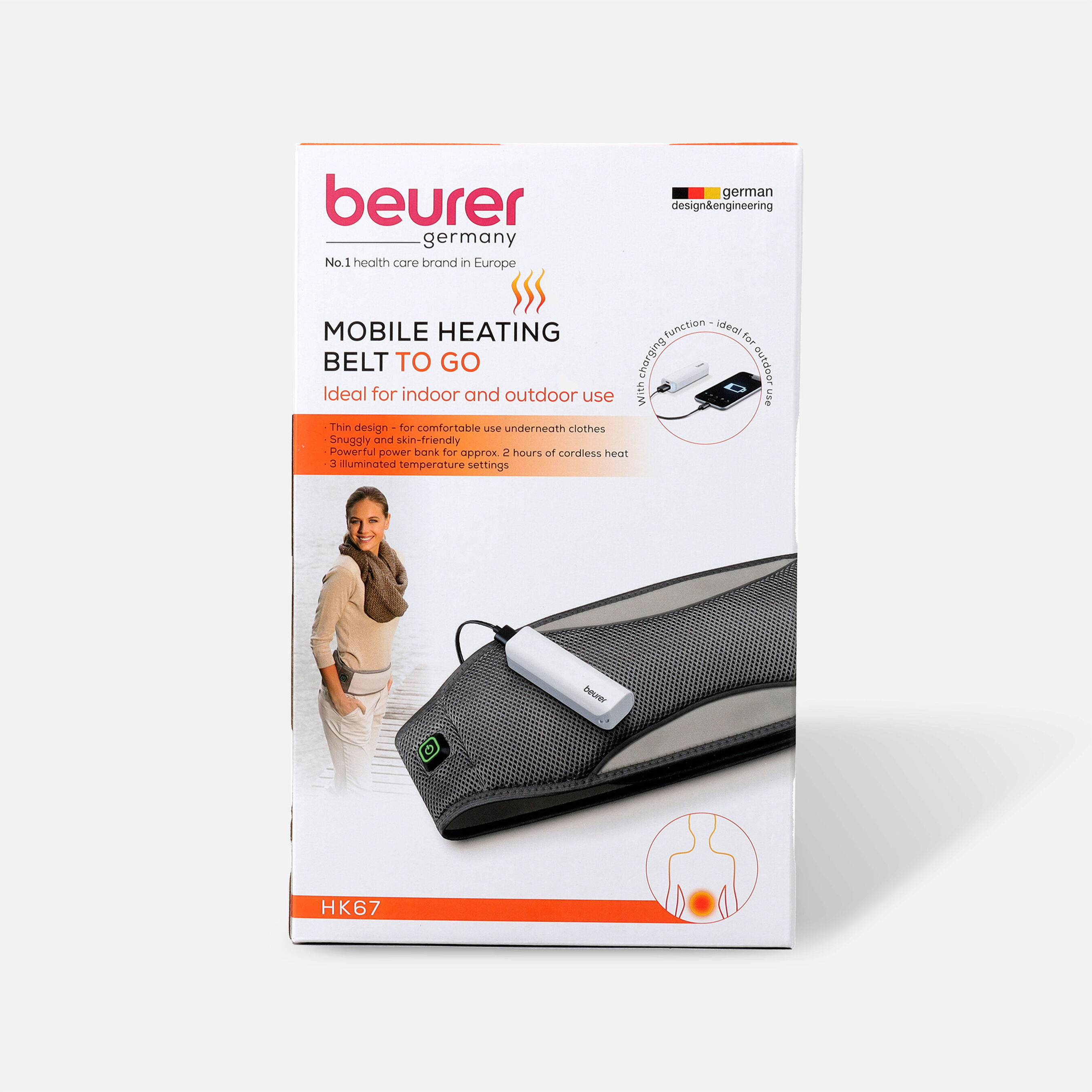 FSA Eligible Beurer Mobile Wireless Heating Pad FSA Store