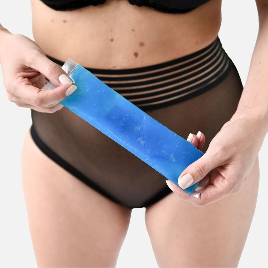 Mommy Matters HEAL 2-in-1 Postpartum Panty in Black, Size Medium, , large image number 3