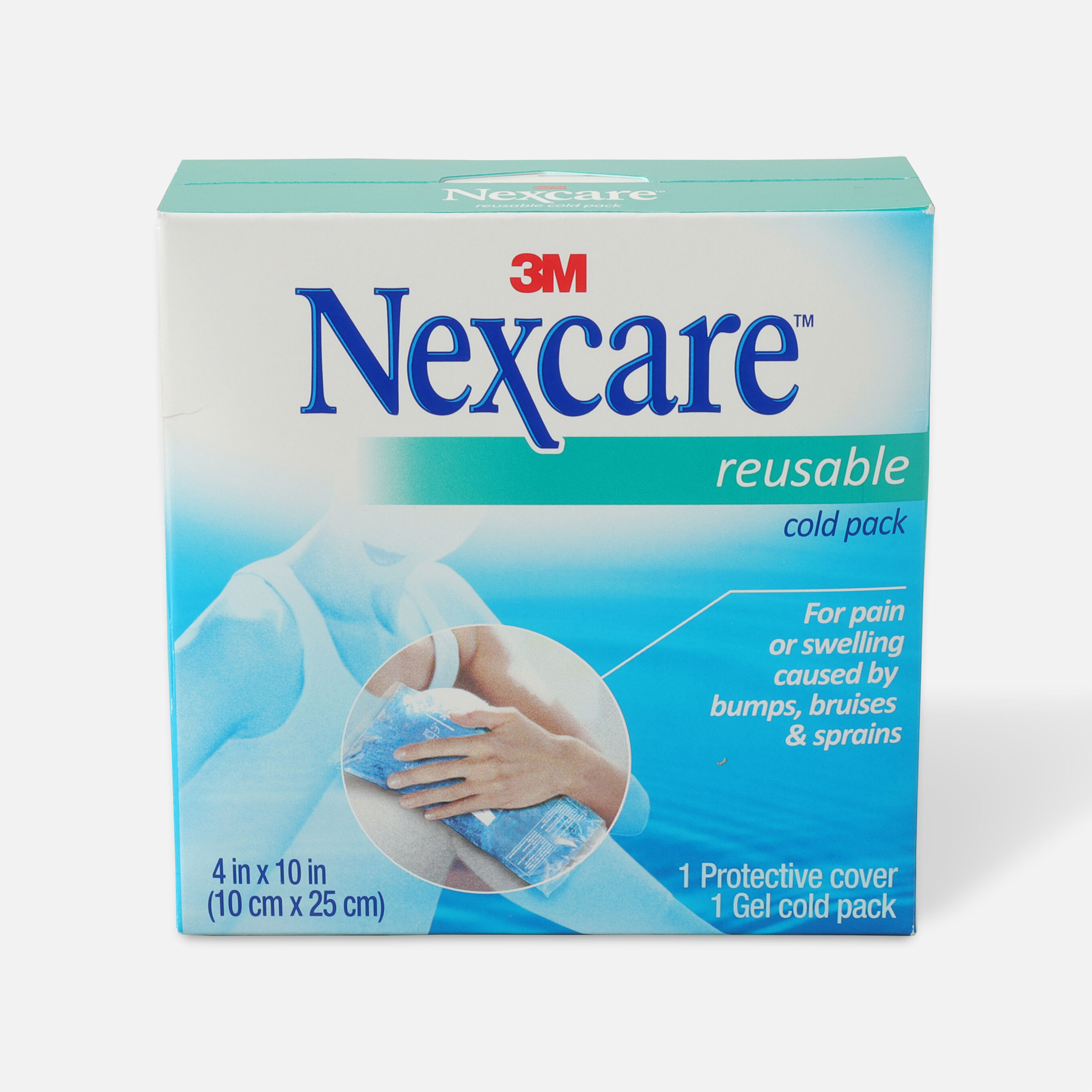 3M Nexcare Reusable Cold Pack, 4" x 10"