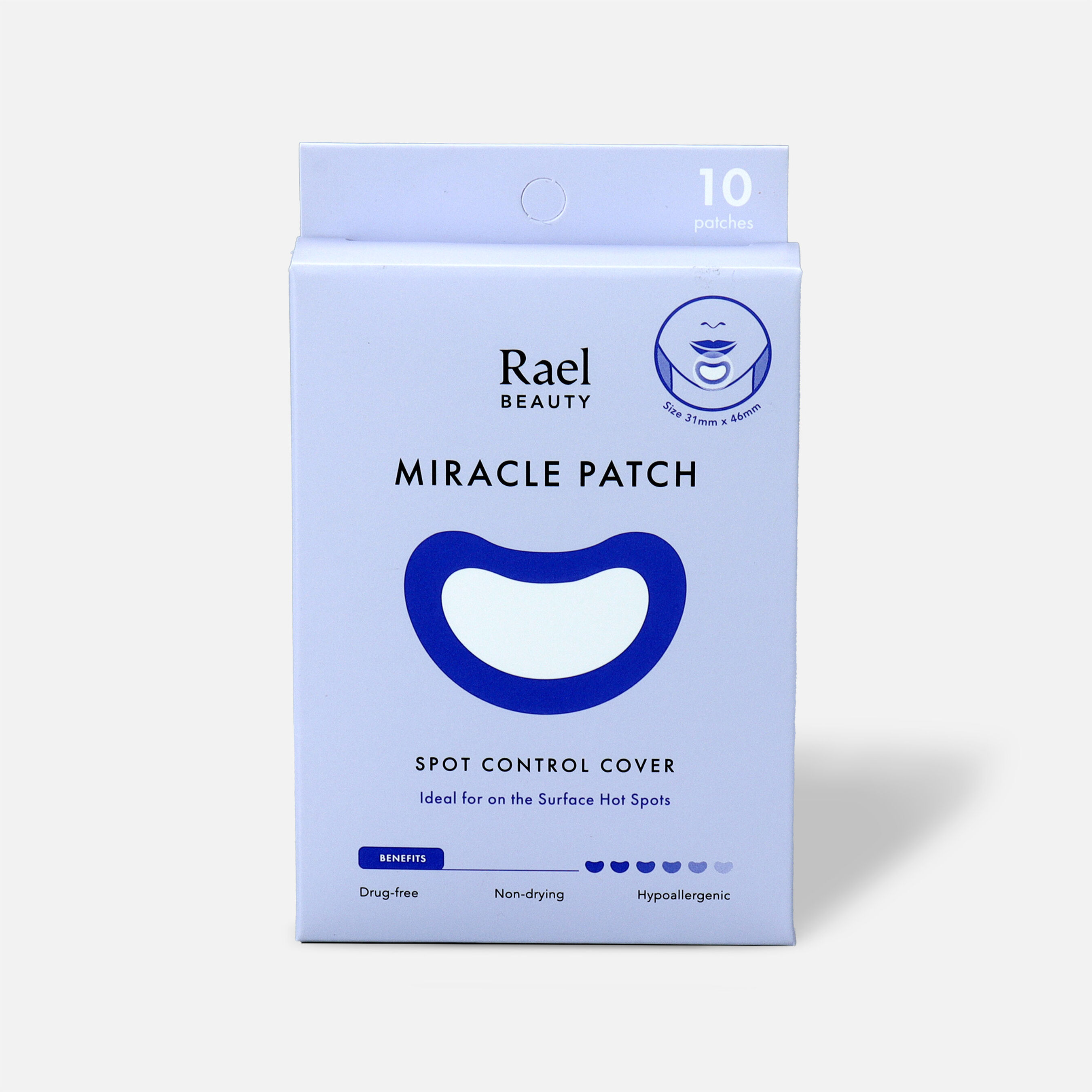 Rael Beauty Miracle Patch Spot Control Cover 10ct