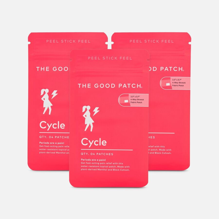 The Good Patch® Cycle - Pain Patch,  4 ct.  (3-Pack), , large image number 0