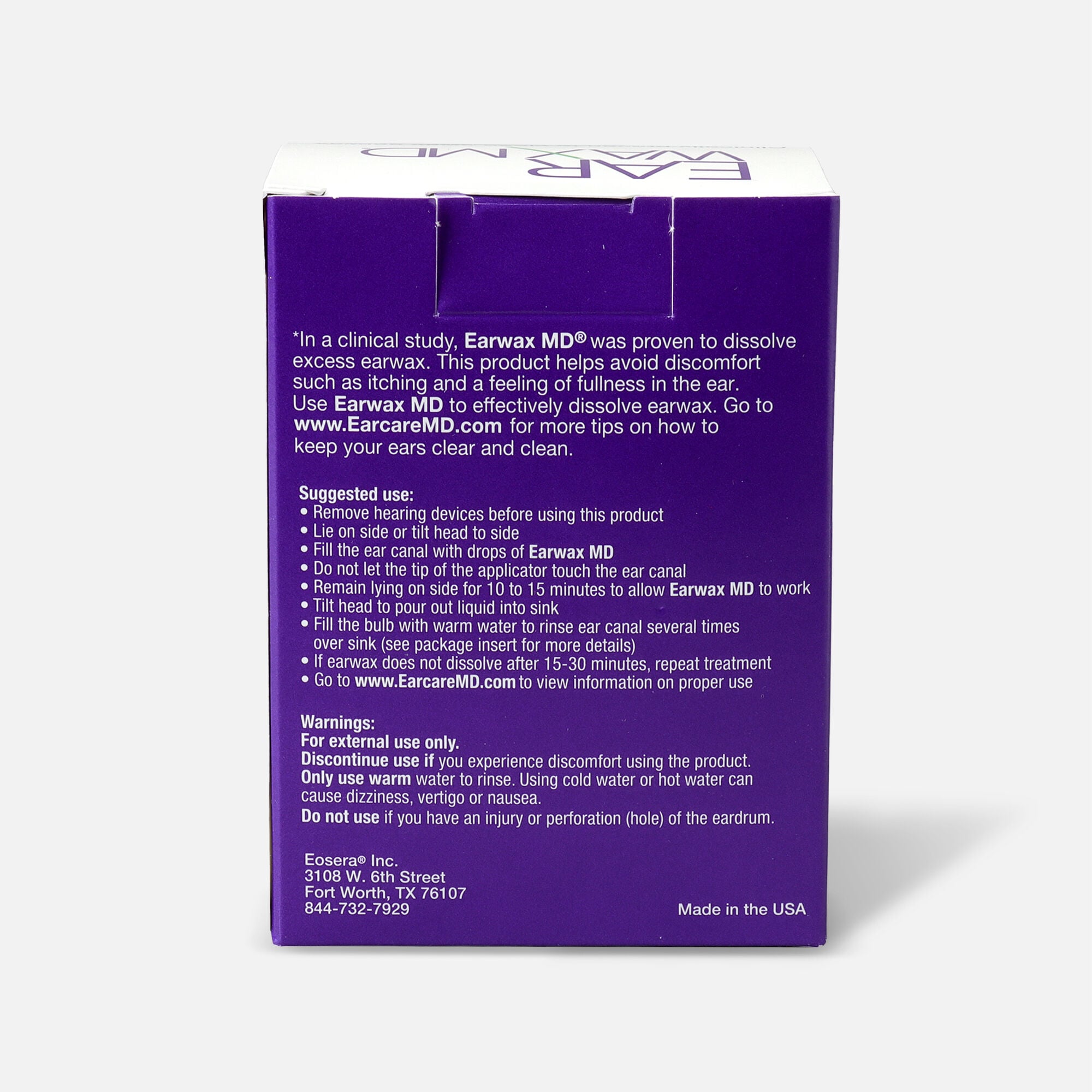 Eosera Earwax MD Ear Wax Removal Kit - Thumbnail 3