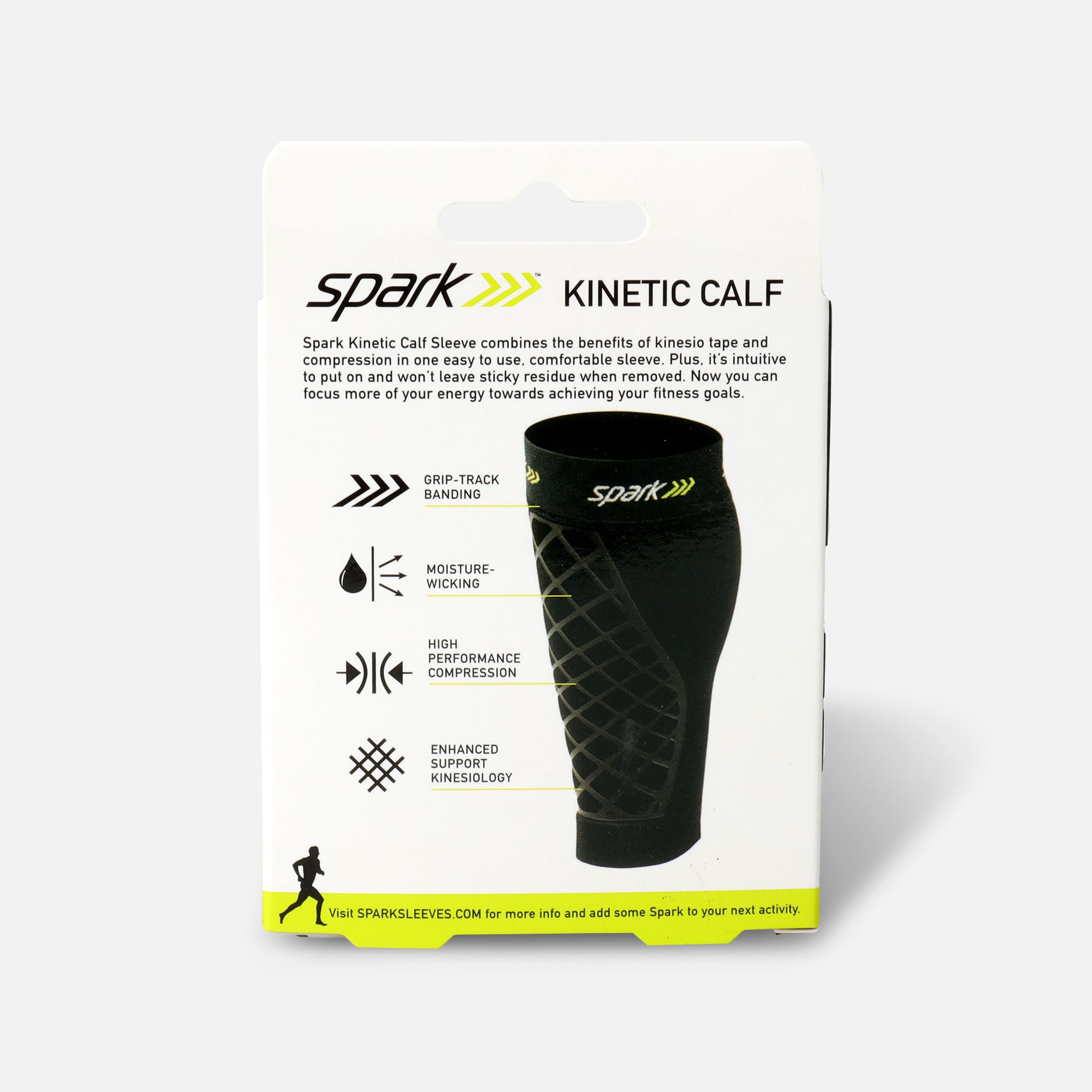 FSA Eligible Spark Compression Calf Sleeve, Medium FSA Store