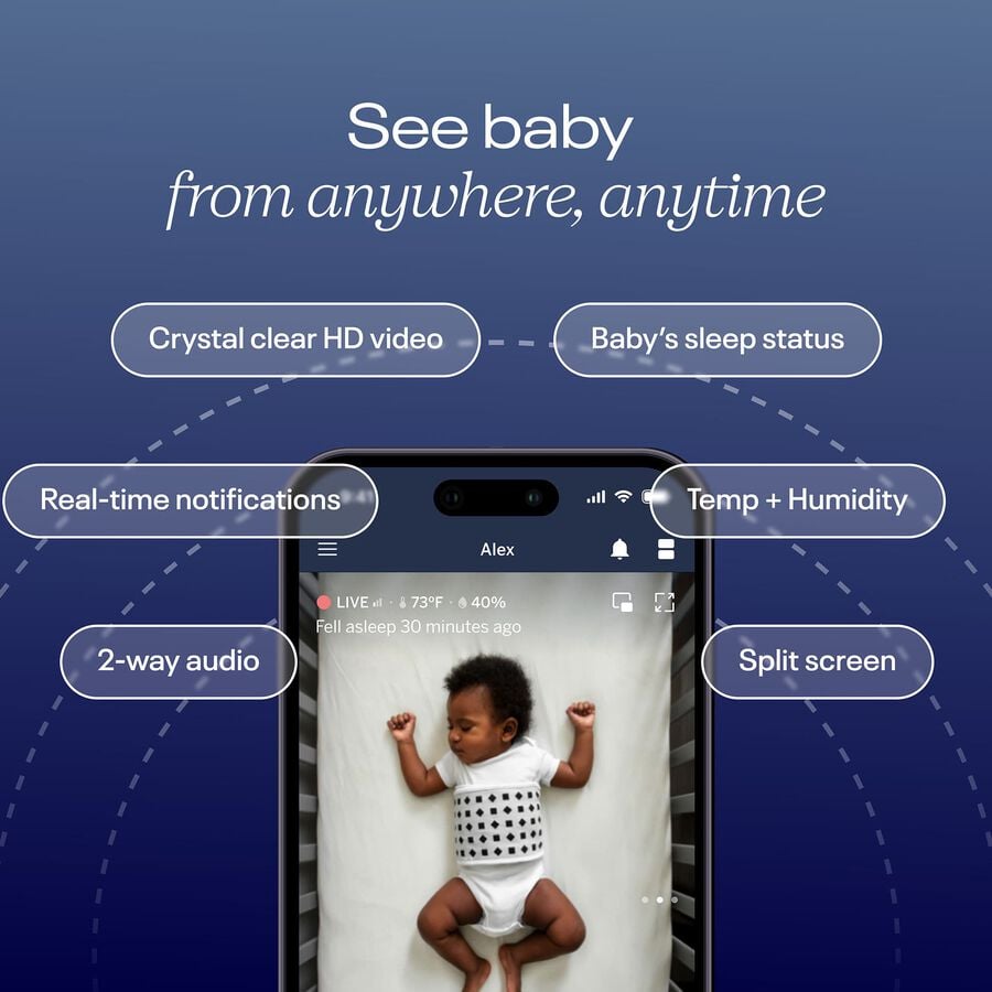 Nanit Pro Complete Baby Monitoring System, , large image number 2