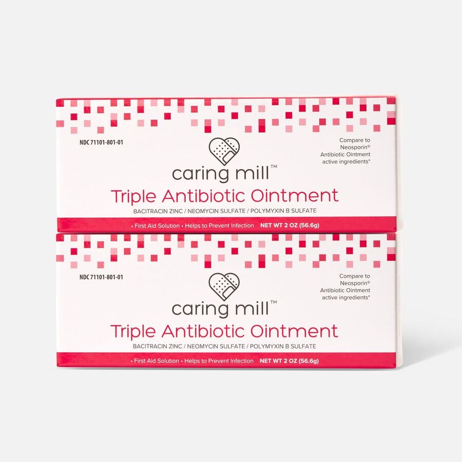 Caring Mill™ Triple Antibiotic Ointment, 2 oz. (2-Pack), , large image number 0