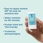 Blue Lizard Sensitive Sunscreen, SPF 50 Stick, 0.5 oz., , large image number 2