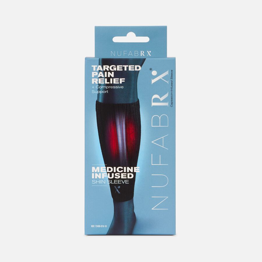 Nufabrx Medicine Infused Shin & Calf Sleeve, , large image number 0