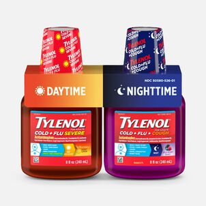 Tylenol&reg; Extra Strength Cold + Flu Multi-Symptom Day & Night Liquid Combo Pack