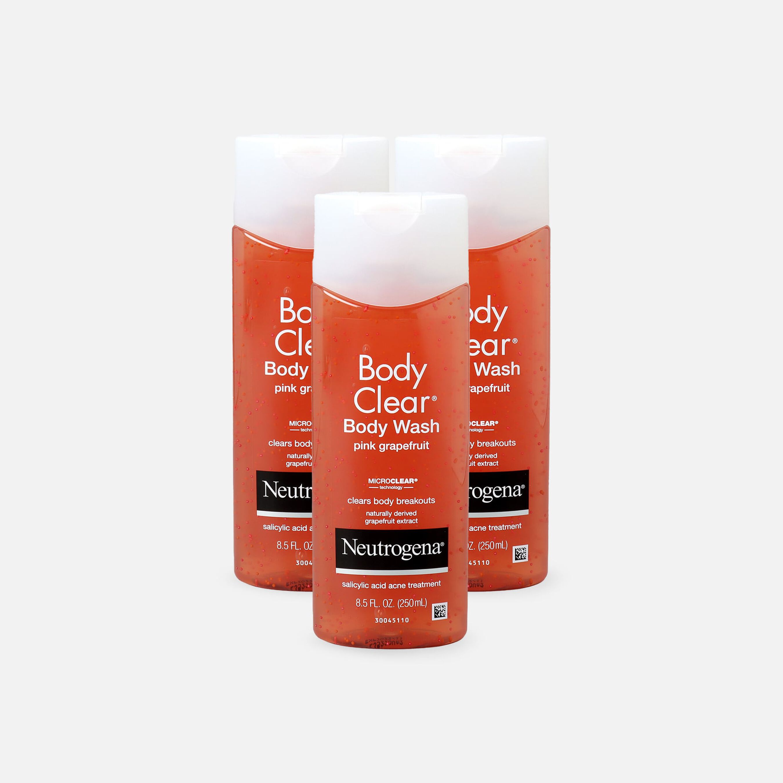 FSA Eligible Neutrogena Body Clear Pink Grapefruit Body Wash, 8.5 oz