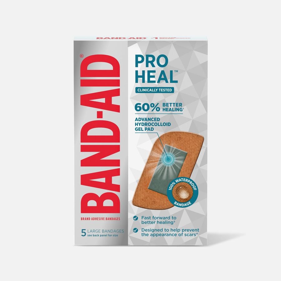 Band-Aid Pro Heal, Large, 5 ct., , large image number 0