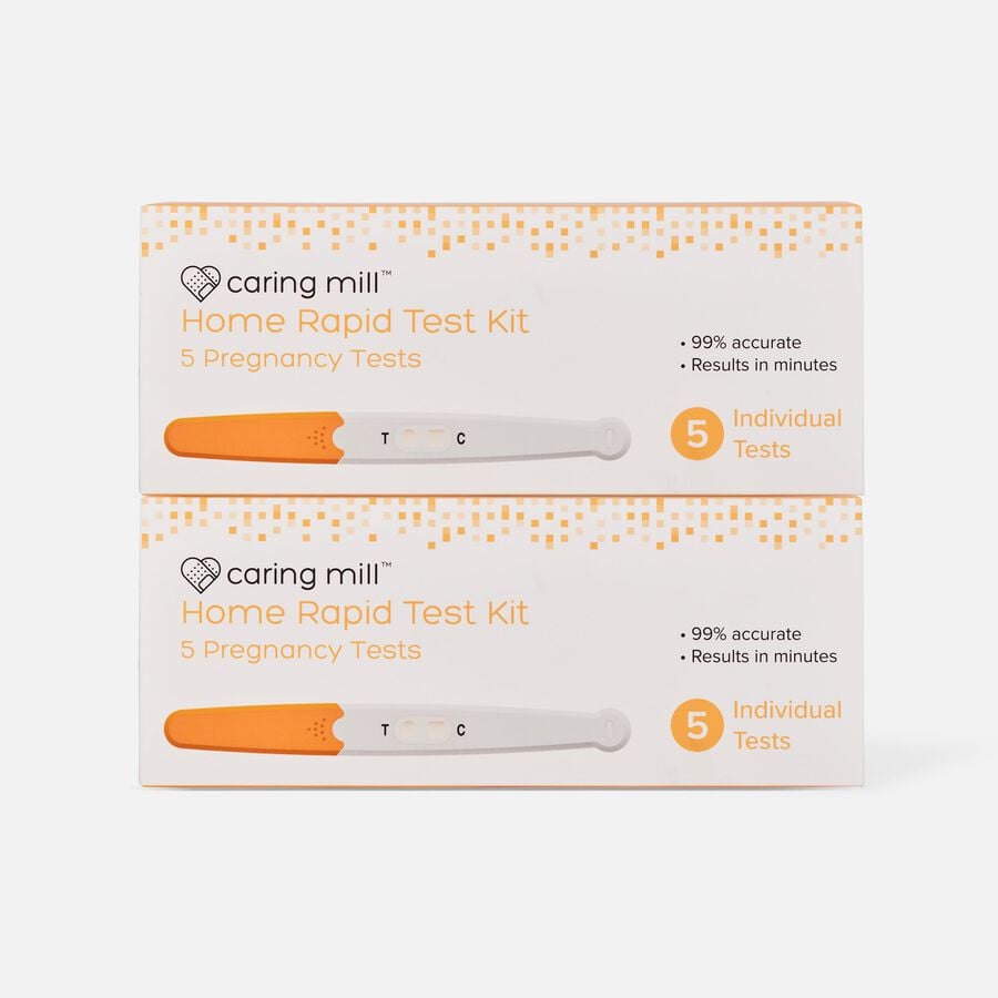 Caring Mill&trade; Early Result Pregnancy Test, 5 ct. (2-Pack), , large image number 0
