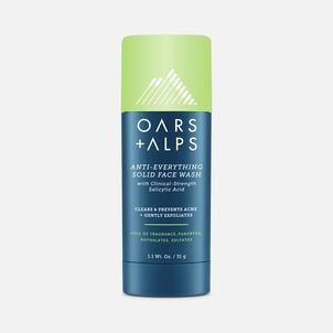 Oars + Alps Anti-Everything  Solid Face Wash, 1.1 oz.