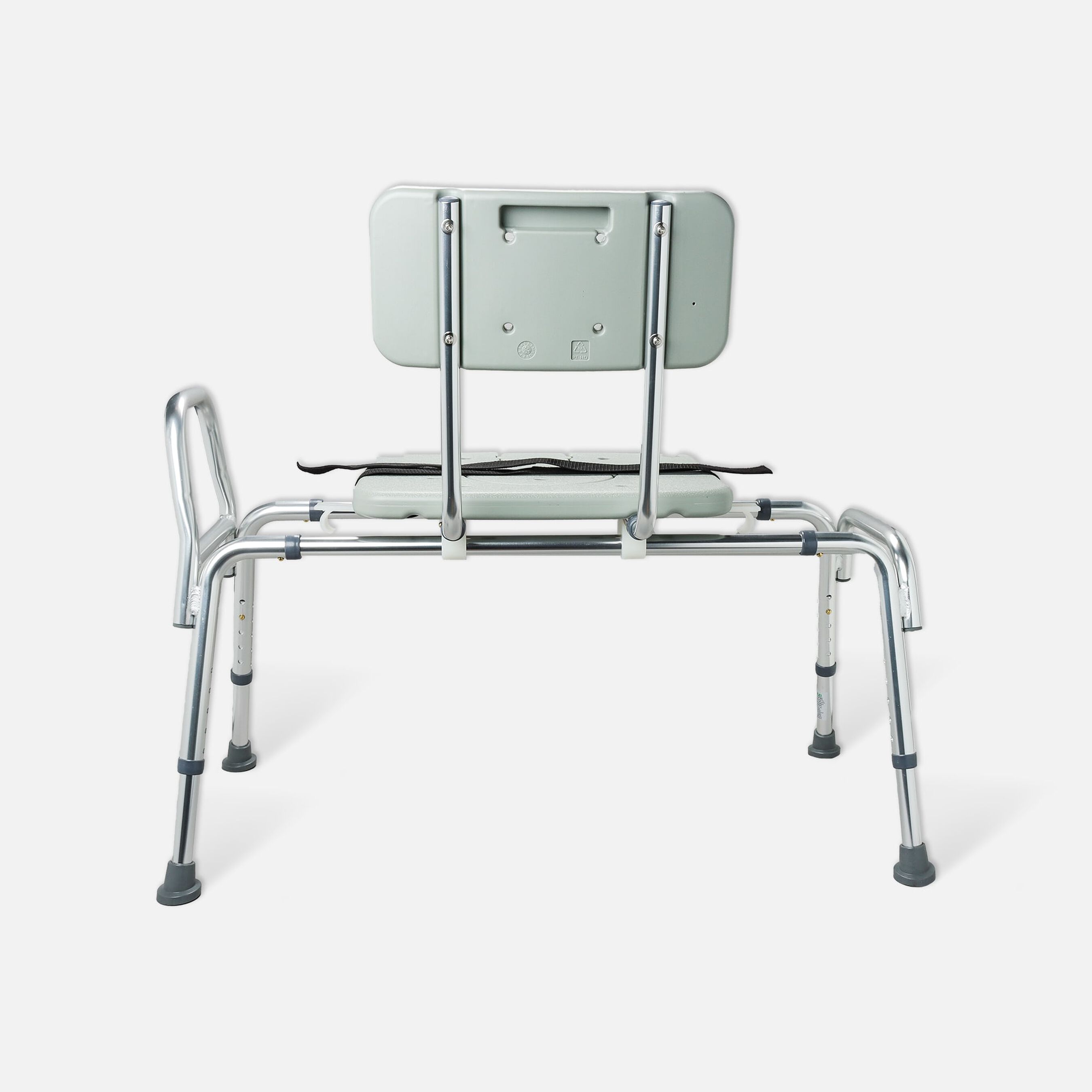 DMI® Sliding Transfer Bench Shower Chair with CutOut Seat