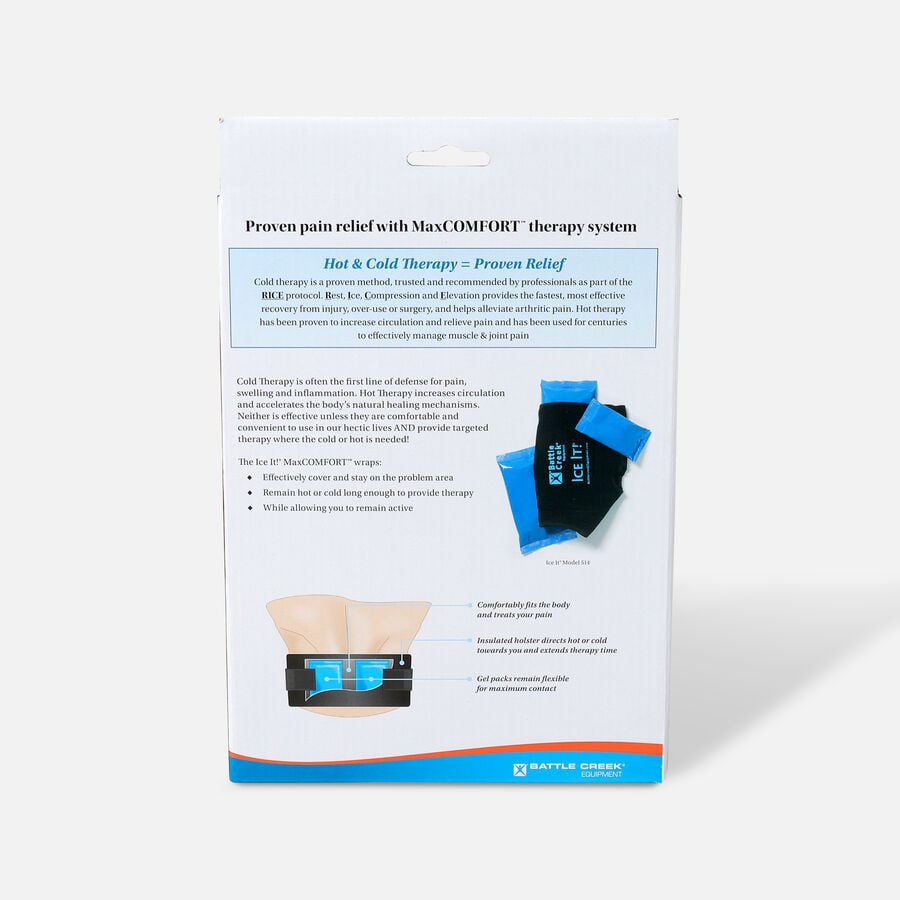 Battle Creek Ice It! ColdCOMFORT Ankle/Elbow/Foot System 10.5" x 13", , large image number 1