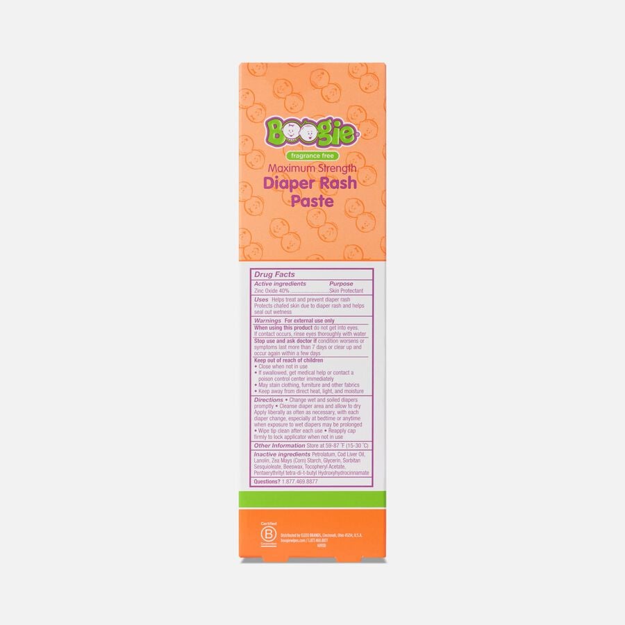 Boogie&reg; Maximum Strength Diaper Rash Paste, 4 fl. oz., , large image number 1