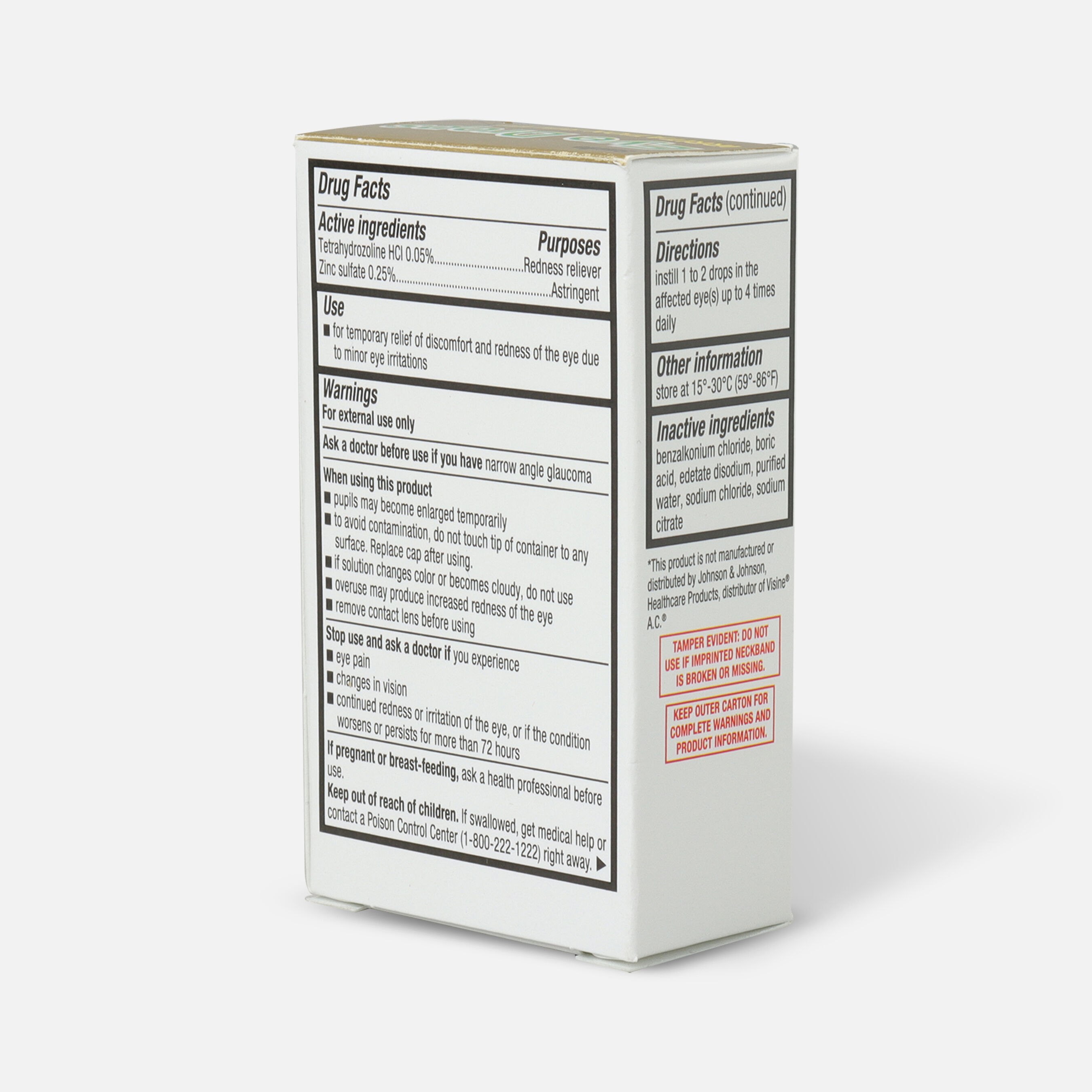 Goodsense Eye Drops Artificial Tears 0.5 Oz