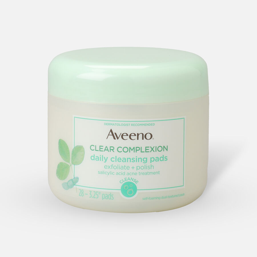 Aveeno Clear Complexion Daily Cleansing Pads - 28 ct., , large image number 0