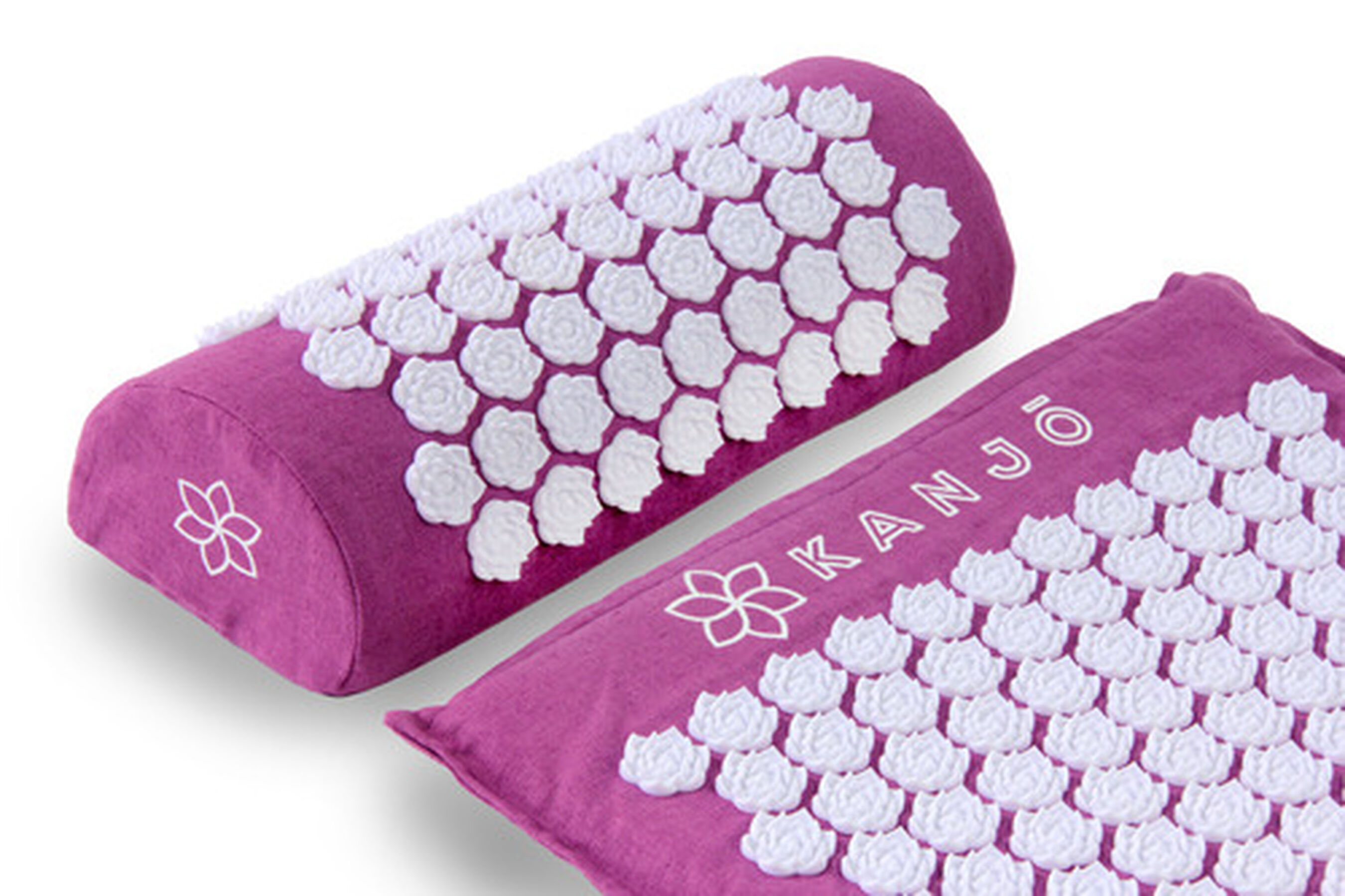 Kanjo Memory Acupressure Mat Set with Pillow, Amethyst