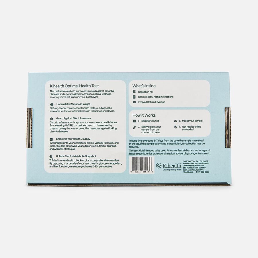 Kihealth Optimal Health Test, , large image number 1