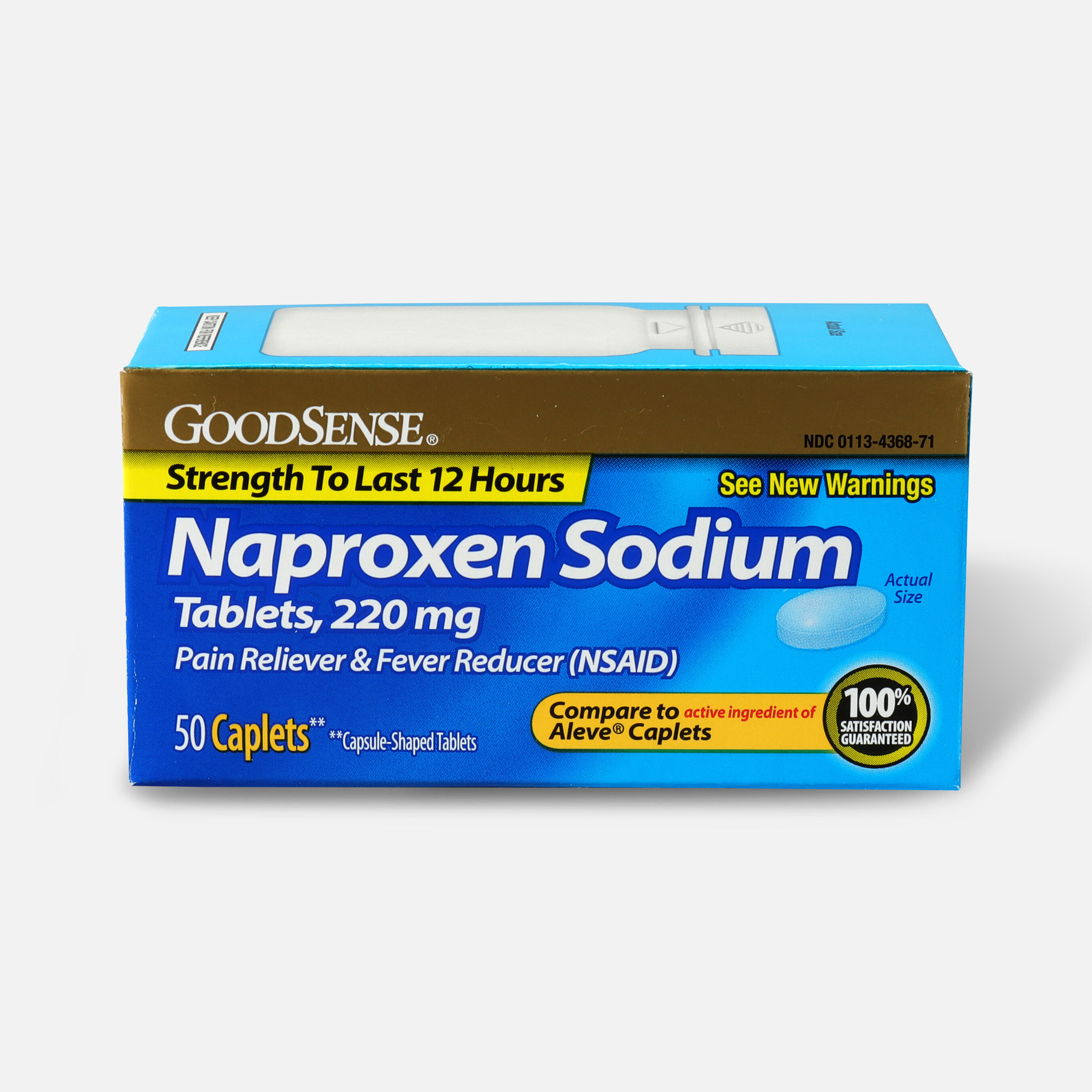 GoodSense® Naproxen Sodium Caplets 220 mg