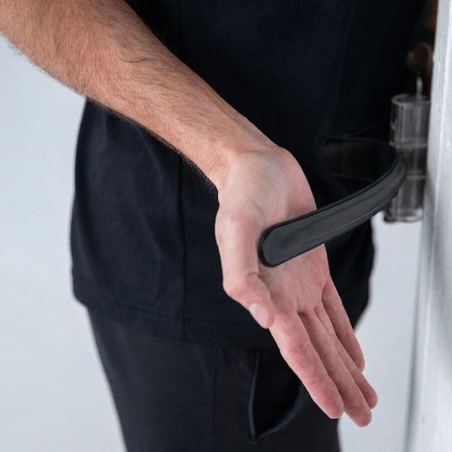 Aletha Health Hip Hook (Mark), Hip Flexor, and Iliacus Release Tool, Black, , large image number 2
