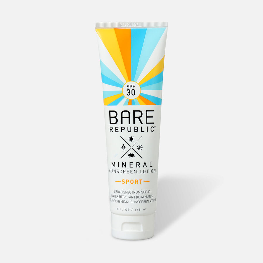 Bare Republic Mineral Sport SPF 30 Body Sunscreen Lotion, 5 fl oz., , large image number 0
