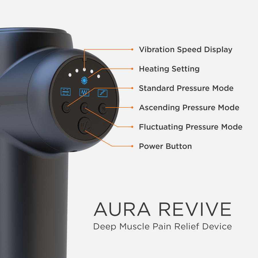 Aura Revive Heated Deep Muscle Pain Relief Device