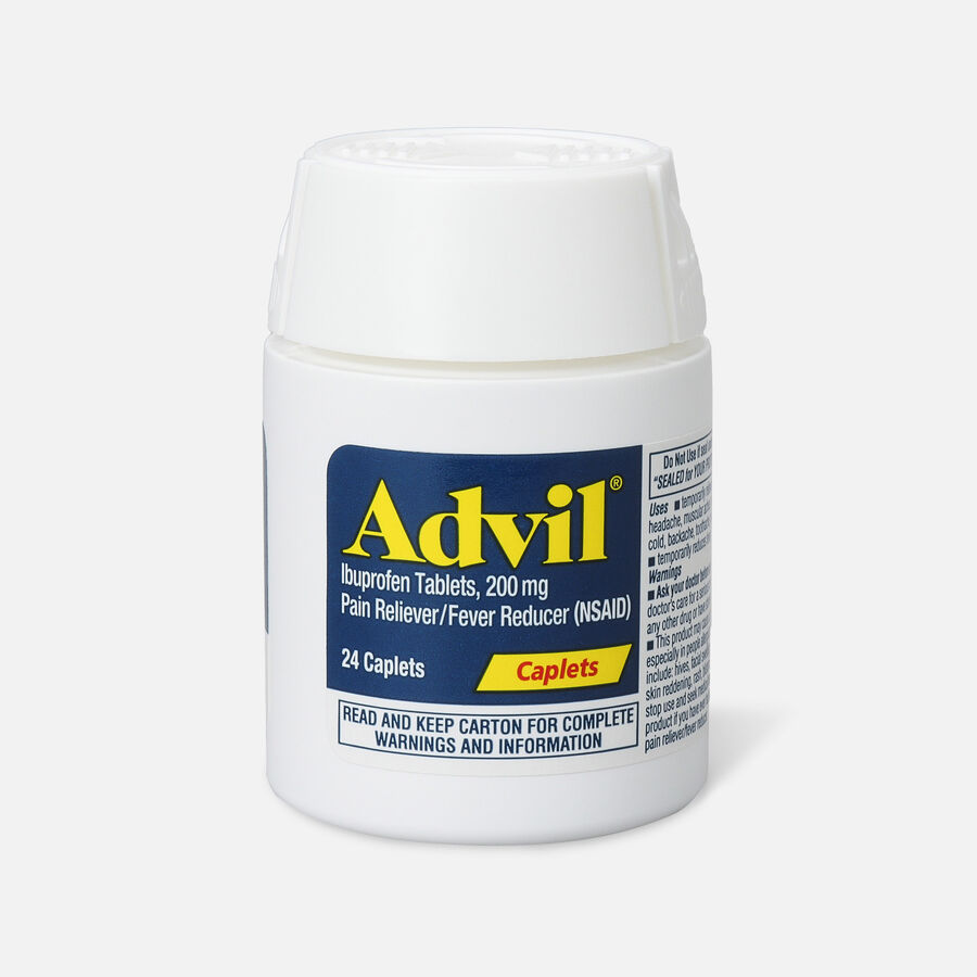 Advil Pain Reliever and Fever Reducer Coated Caplets, 200 mg, , large image number 3