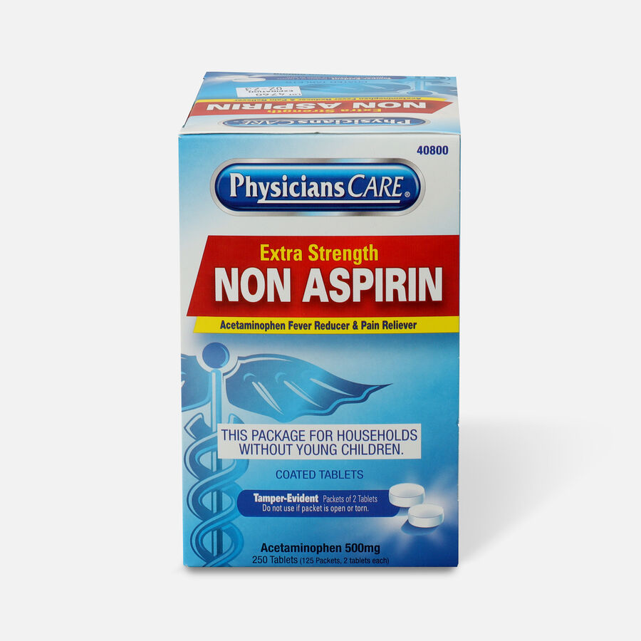 PhysiciansCare Extra Strength NonAspirin, 250/Box