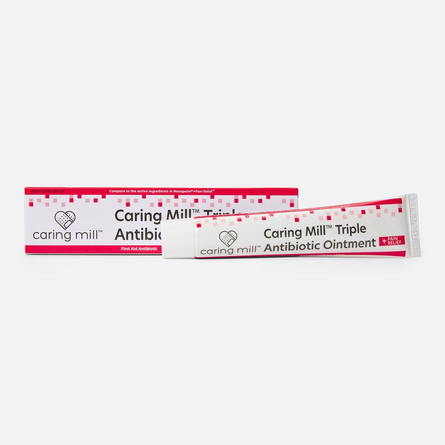 Caring Mill™ 3x Antibiotic Ointment Plus Pain Relief 1 oz., , large image number 2