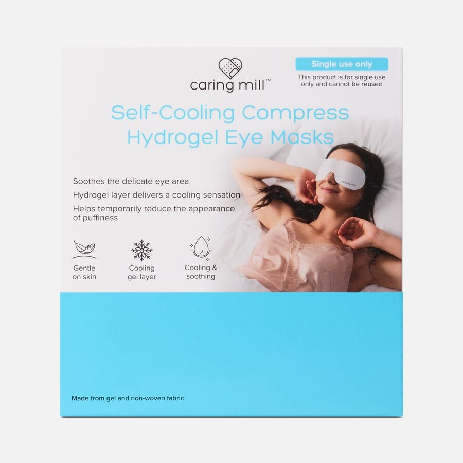 Caring Mill&trade; Self-Cooling Compress Hydrogel Eye Masks, 12 ct., , large image number 1