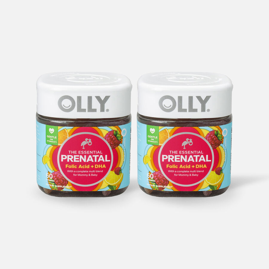 OLLY The Essential Prenatal Gummy Multivitamin, Sweet Citrus, 30 Day Supply, 60ct. (2-Pack), , large image number 0