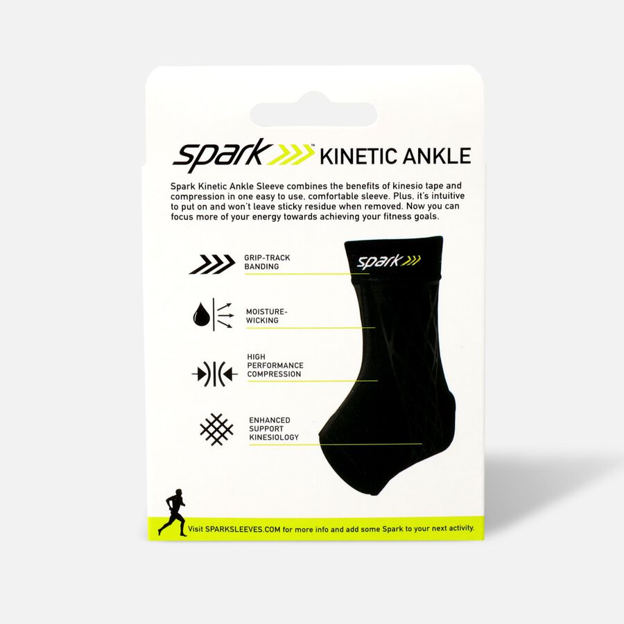 Spark Kinetic Compression Ankle Sleeve, Large, , large image number 1