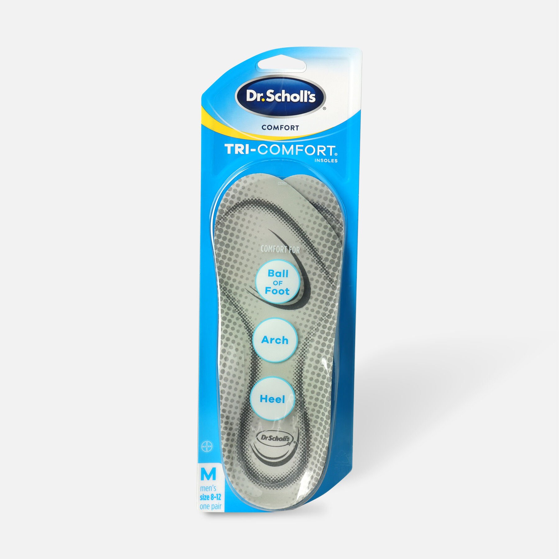 FSA Eligible Dr. Scholl's Comfort Insoles for Men Size (812) FSA Store