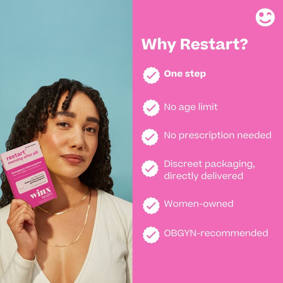 Winx Health Restart Emergency Contraceptive Morning After Pill, , large image number 2