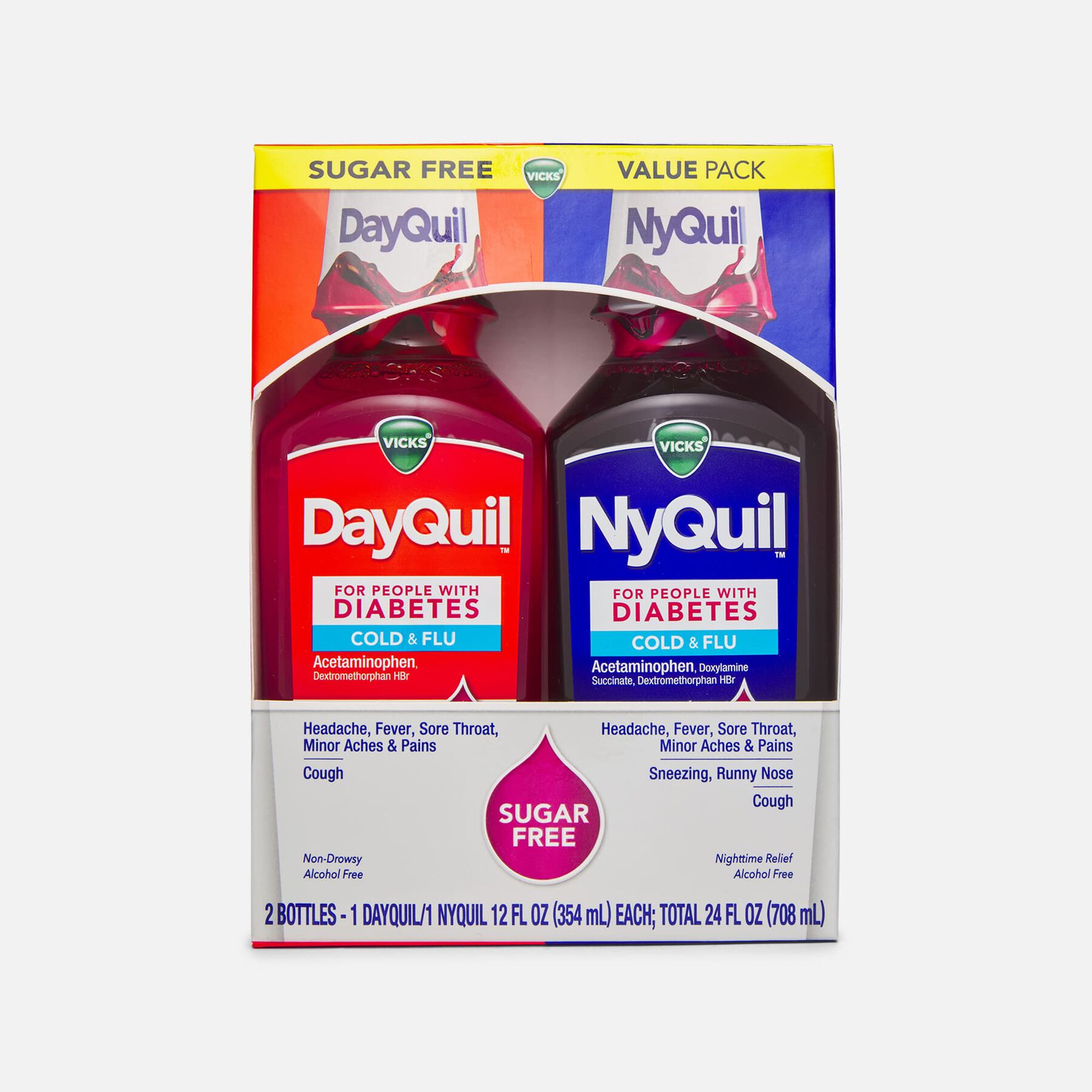 What would happen if I took NyQuil and DayQuil at the same time?