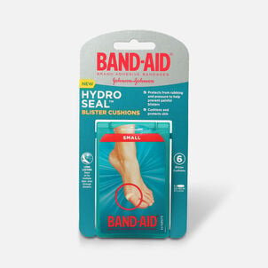 Band-Aid Hydro Seal Bandages Blister Cushion, Waterproof Blister Pad, Small 6 ct.